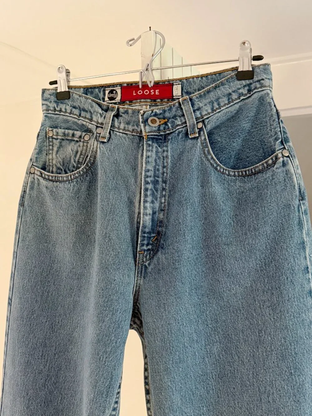 Levi's SilverTab Loose Vintage '97 Straight Leg Jeans Size 9 Long - Picture 8 of 11